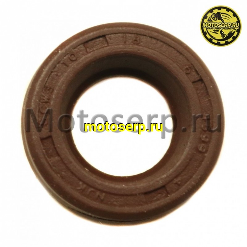 Купить  Сальник 10*18*6  (шт) (0 купить с доставкой по Москве и России, цена, технические характеристики, комплектация фото  - motoserp.ru