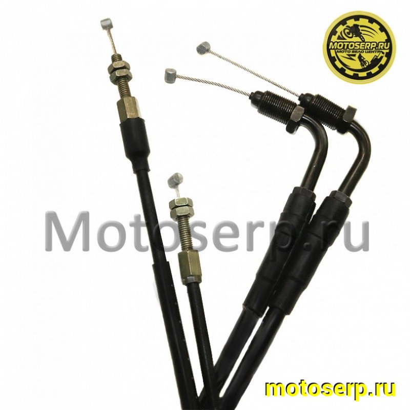 Купить  Трос газа Motrak R12 /N10 /R15 250сс  (к-т 2 шт) (T-1030mm(960mm), R-940mm(870mm)) (пар) (ОМ 17910/920-ABEB-9000 купить с доставкой по Москве и России, цена, технические характеристики, комплектация фото  - motoserp.ru