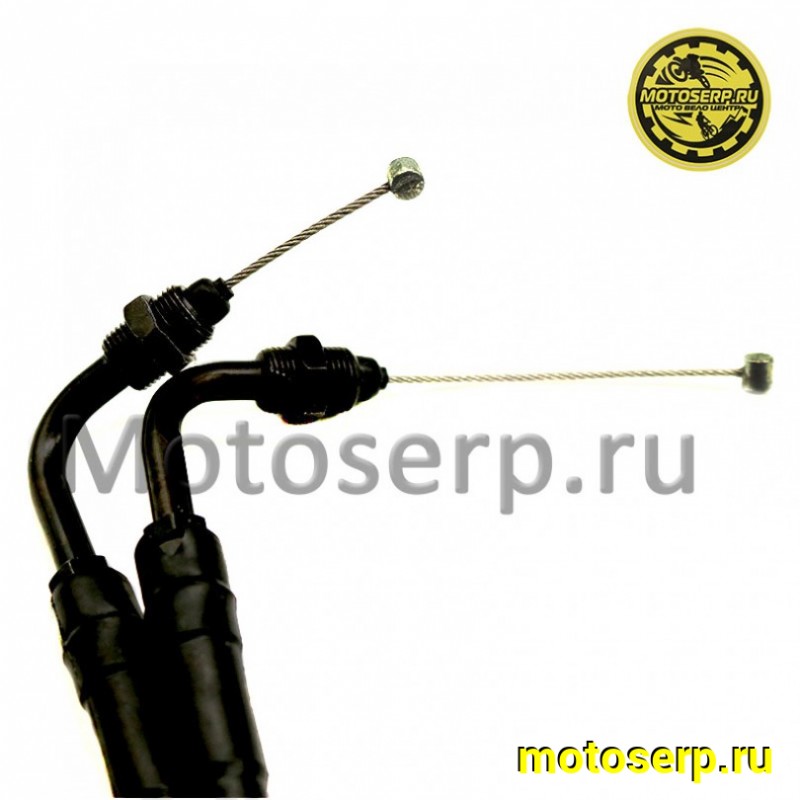 Купить  Трос газа Motrak R12 /N10 /R15 250сс  (к-т 2 шт) (T-1030mm(960mm), R-940mm(870mm)) (пар) (ОМ 17910/920-ABEB-9000 купить с доставкой по Москве и России, цена, технические характеристики, комплектация фото  - motoserp.ru