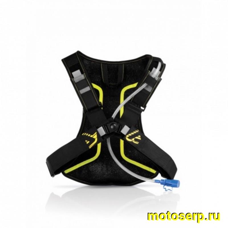 Купить  Сумка - Рюкзак (гидропак, гидратор, поилка, термобарьер) ACERBIS ACQUA DRINK BAG Black/Ellow (шт) (Лепилкин купить с доставкой по Москве и России, цена, технические характеристики, комплектация фото  - motoserp.ru