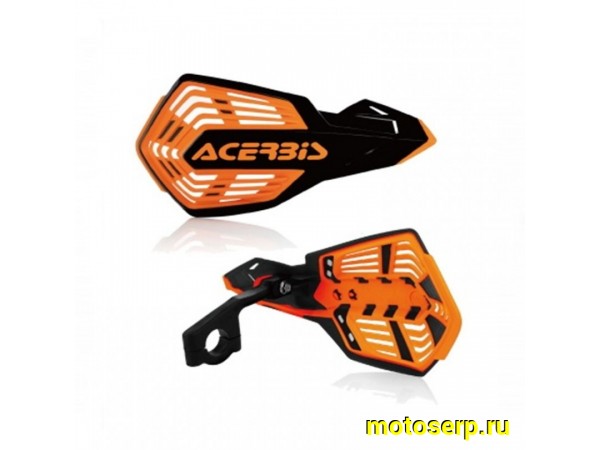 Купить  Защита рук/рычагов (уши) ACERBIS X-FUTURE Black/Orange (пар)  (Progasi 0024296.313 купить с доставкой по Москве и России, цена, технические характеристики, комплектация фото  - motoserp.ru