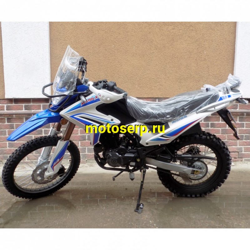 Купить  Мотоцикл внедорожный Motoland XR 250 ENDURO 172FMM (ЭПТС), 21/18, с ветровым щитком, БЕЛЫЙ (зал) (шт) (ML 14836 купить с доставкой по Москве и России, цена, технические характеристики, комплектация фото  - motoserp.ru