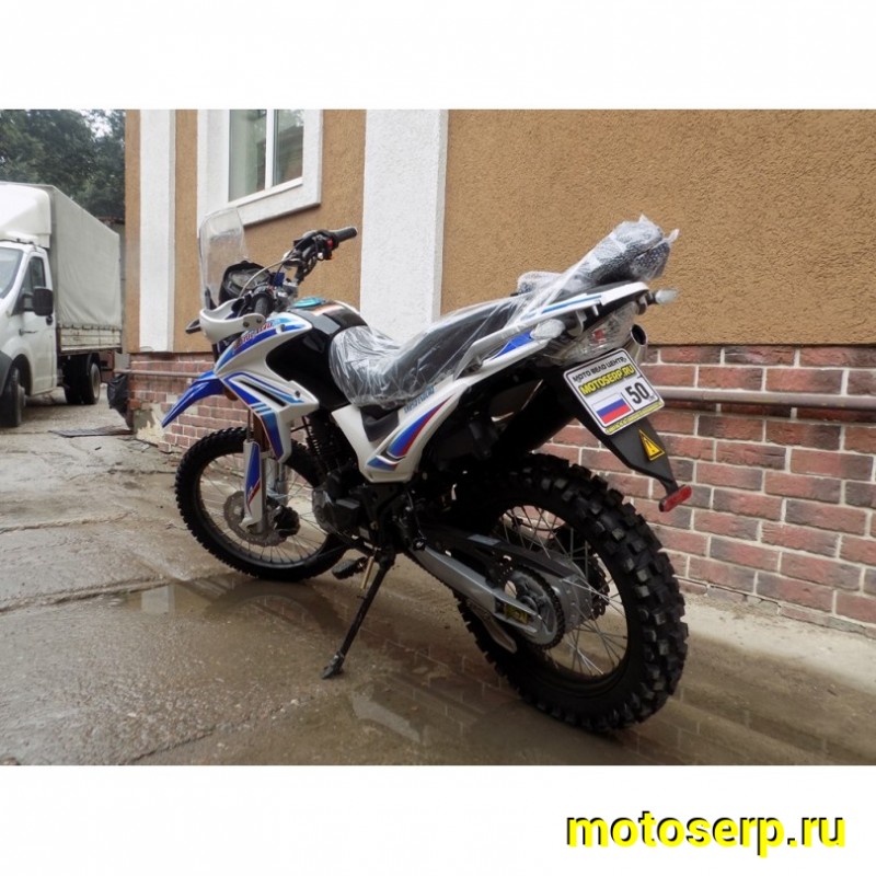 Купить  Мотоцикл внедорожный Motoland XR 250 ENDURO 172FMM (ЭПТС), 21/18, с ветровым щитком, БЕЛЫЙ (шт) (ML 14836 купить с доставкой по Москве и России, цена, технические характеристики, комплектация фото  - motoserp.ru