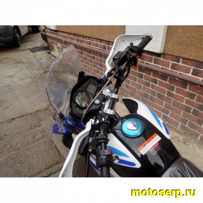 Купить  Мотоцикл внедорожный Motoland XR 250 ENDURO 172FMM (ЭПТС), 21/18, с ветровым щитком, БЕЛЫЙ (шт) (ML 14836 купить с доставкой по Москве и России, цена, технические характеристики, комплектация фото  - motoserp.ru