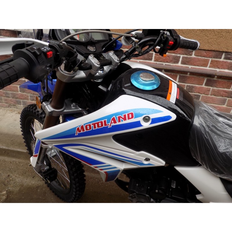 Купить  Мотоцикл внедорожный Motoland XR 250 ENDURO 172FMM (ЭПТС), 21/18, с ветровым щитком, БЕЛЫЙ (шт) (ML 14836 купить с доставкой по Москве и России, цена, технические характеристики, комплектация фото  - motoserp.ru