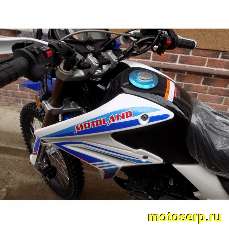 Купить  Мотоцикл внедорожный Motoland XR 250 ENDURO 172FMM (ЭПТС), 21/18, с ветровым щитком, БЕЛЫЙ (шт) (ML 14836 купить с доставкой по Москве и России, цена, технические характеристики, комплектация фото  - motoserp.ru