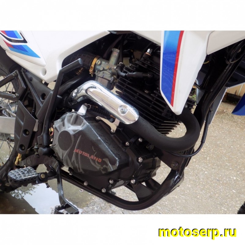 Купить  Мотоцикл внедорожный Motoland XR 250 ENDURO 172FMM (ЭПТС), 21/18, с ветровым щитком, БЕЛЫЙ (шт) (ML 14836 купить с доставкой по Москве и России, цена, технические характеристики, комплектация фото  - motoserp.ru