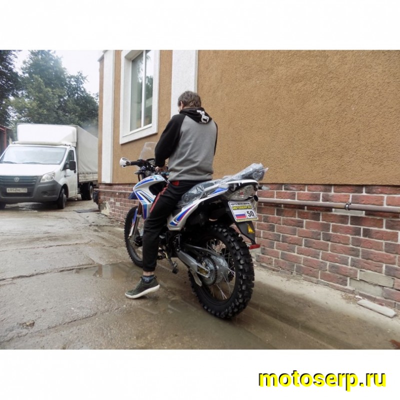 Купить  Мотоцикл внедорожный Motoland XR 250 ENDURO 172FMM (ЭПТС), 21/18, с ветровым щитком, БЕЛЫЙ (шт) (ML 14836 купить с доставкой по Москве и России, цена, технические характеристики, комплектация фото  - motoserp.ru