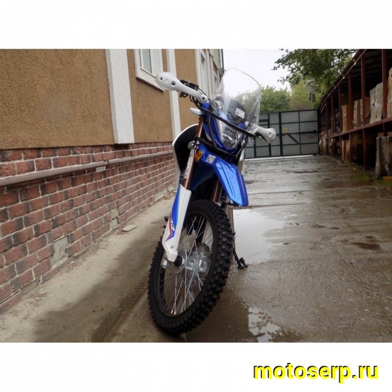 Купить  Мотоцикл внедорожный Motoland XR 250 ENDURO 172FMM (ЭПТС), 21/18, с ветровым щитком, БЕЛЫЙ (шт) (ML 14836 купить с доставкой по Москве и России, цена, технические характеристики, комплектация фото  - motoserp.ru