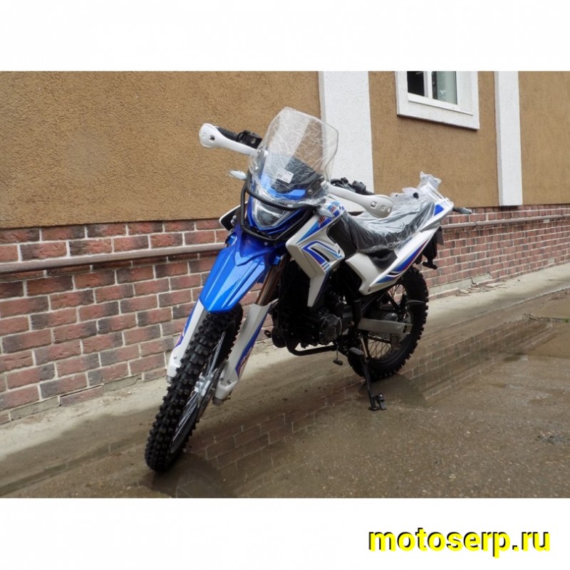 Купить  Мотоцикл внедорожный Motoland XR 250 ENDURO 172FMM (ЭПТС), 21/18, с ветровым щитком, БЕЛЫЙ (шт) (ML 14836 купить с доставкой по Москве и России, цена, технические характеристики, комплектация фото  - motoserp.ru