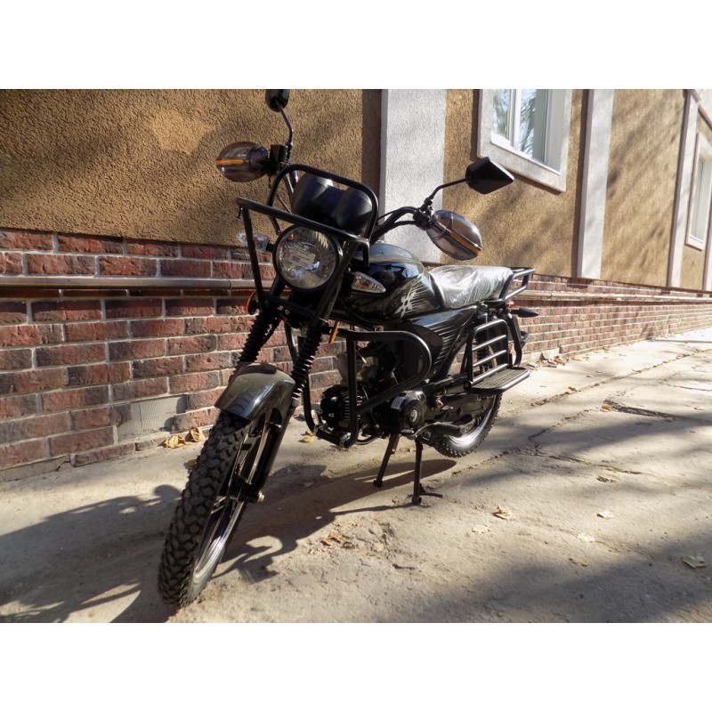 Купить  Мопед MM FORESTER STREET (Форестер Стрит) 50сс,4Т,возд.охл.,карбюр.,бараб./бараб. ,кол.17"/17"  (шт) 0110 (MM 36793 купить с доставкой по Москве и России, цена, технические характеристики, комплектация фото  - motoserp.ru