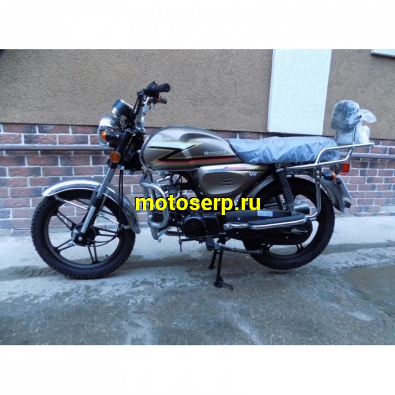 Купить  ====Мопед Motoland Альфа VR11 50/110 (+ЦПГ) (Альфа эр икс) 4Т; 50/110cc; кол. 17"литые; ЧЕРНЫЙ (шт) (ML 15350 купить с доставкой по Москве и России, цена, технические характеристики, комплектация фото  - motoserp.ru