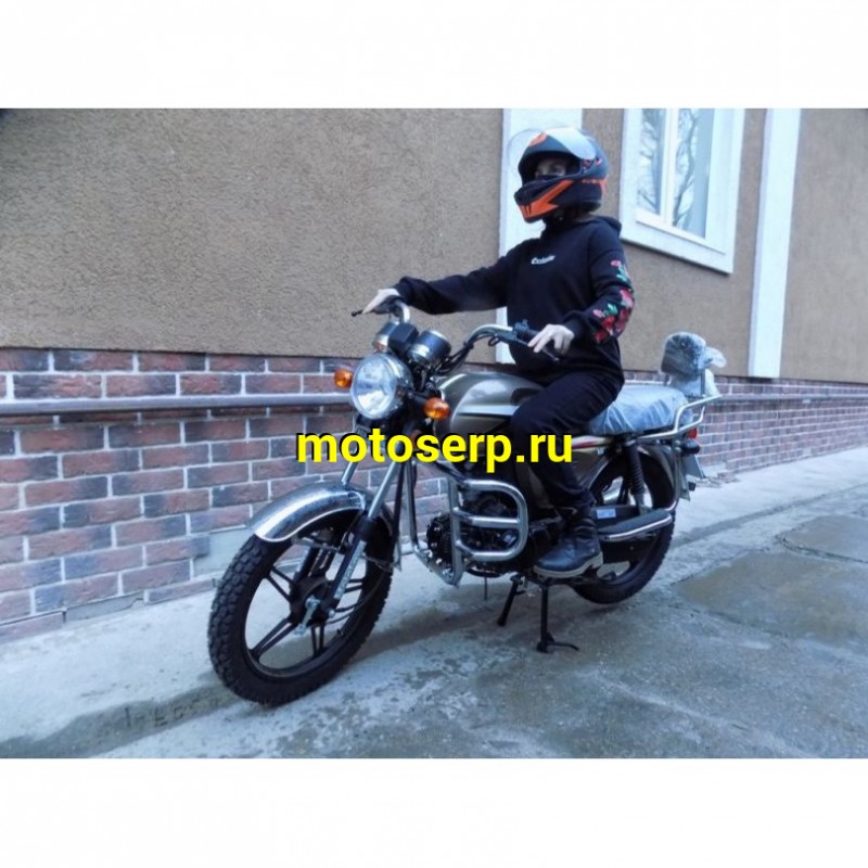 Купить  ====Мопед Motoland Альфа VR11 50/110 (+ЦПГ) (Альфа эр икс) 4Т; 50/110cc; кол. 17"литые; ЧЕРНЫЙ (шт) (ML 15350 купить с доставкой по Москве и России, цена, технические характеристики, комплектация фото  - motoserp.ru