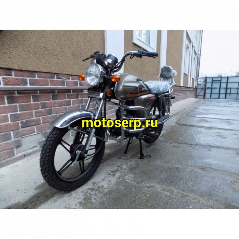 Купить  ====Мопед Motoland Альфа VR11 50/110 (+ЦПГ) (Альфа эр икс) 4Т; 50/110cc; кол. 17"литые; ЧЕРНЫЙ (шт) (ML 15350 купить с доставкой по Москве и России, цена, технические характеристики, комплектация фото  - motoserp.ru
