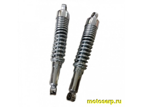 Купить  Амортизатор задний (L-340mm,D-12mm,d-10mm) Delta, Alpha, Альфа, Simpler и др (пар)  (TATA 10200198 купить с доставкой по Москве и России, цена, технические характеристики, комплектация фото  - motoserp.ru