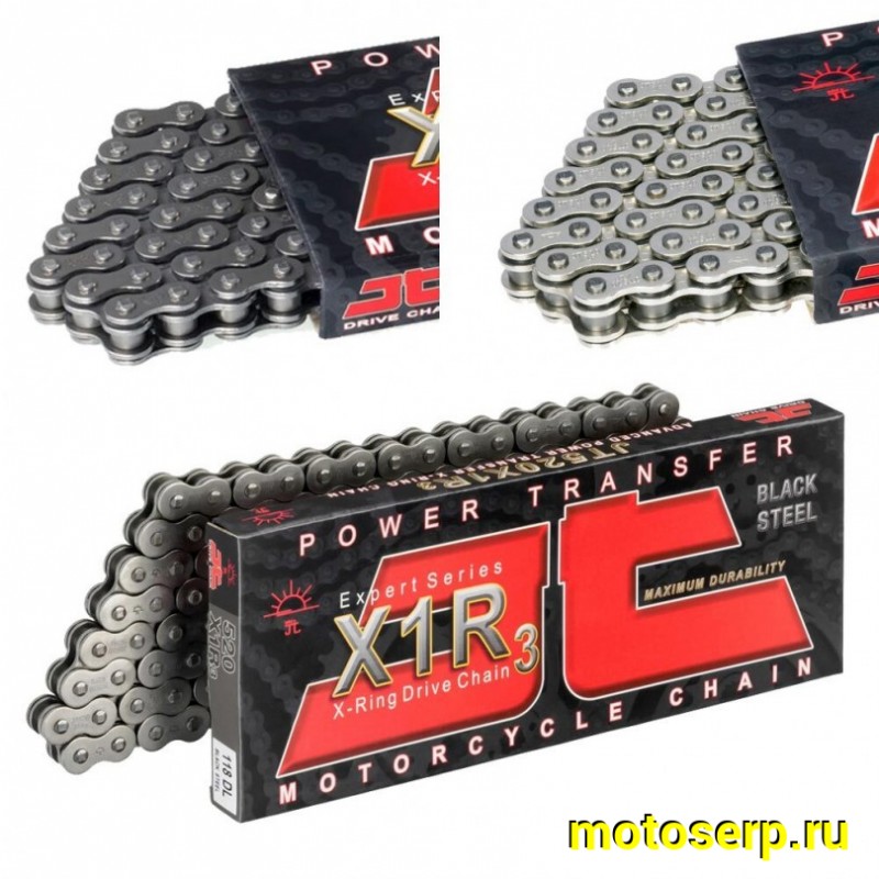 Купить  Цепь приводная (520x116)  JTC 520X1R3 X-ring 120 JTC520X1R3-116DL JP(шт) купить с доставкой по Москве и России, цена, технические характеристики, комплектация фото  - motoserp.ru