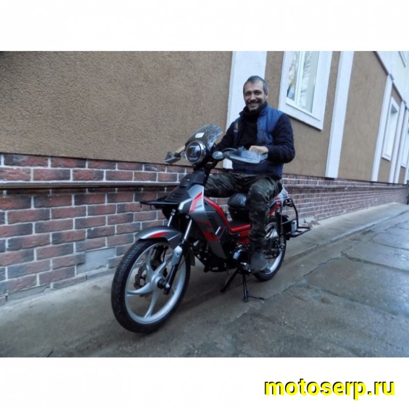 Купить  ====Мопед Millennium Delta Tourist-50  4Т; боковые кофры; сидение пассажира, лобовое стекло; усиленная рама. (Бер) (шт) 0110 (ТехМаркет купить с доставкой по Москве и России, цена, технические характеристики, комплектация фото  - motoserp.ru