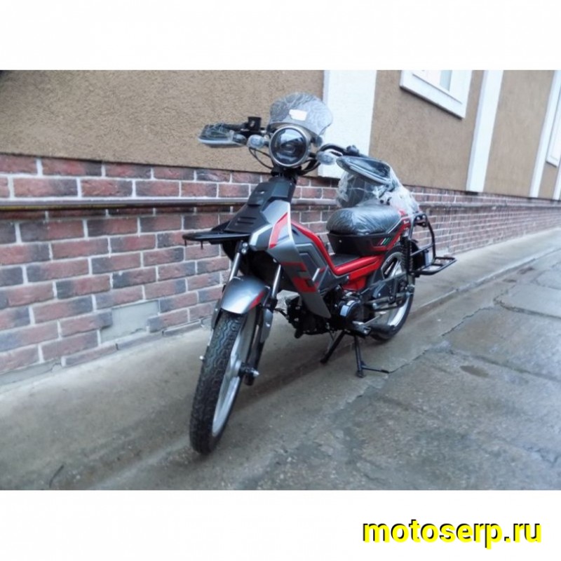 Купить  ====Мопед Millennium Delta Tourist-50  4Т; боковые кофры; сидение пассажира, лобовое стекло; усиленная рама. (Бер) (шт) 0110 (ТехМаркет купить с доставкой по Москве и России, цена, технические характеристики, комплектация фото  - motoserp.ru