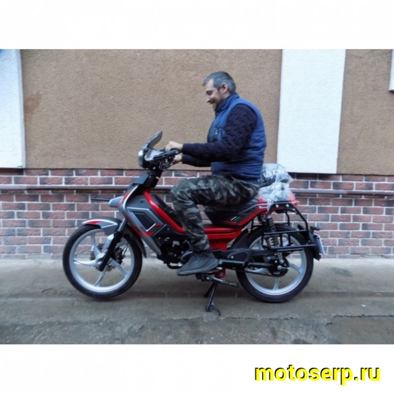 Купить  ====Мопед Millennium Delta Tourist-50  4Т; боковые кофры; сидение пассажира, лобовое стекло; усиленная рама. (Бер) (шт) 0110 (ТехМаркет купить с доставкой по Москве и России, цена, технические характеристики, комплектация фото  - motoserp.ru
