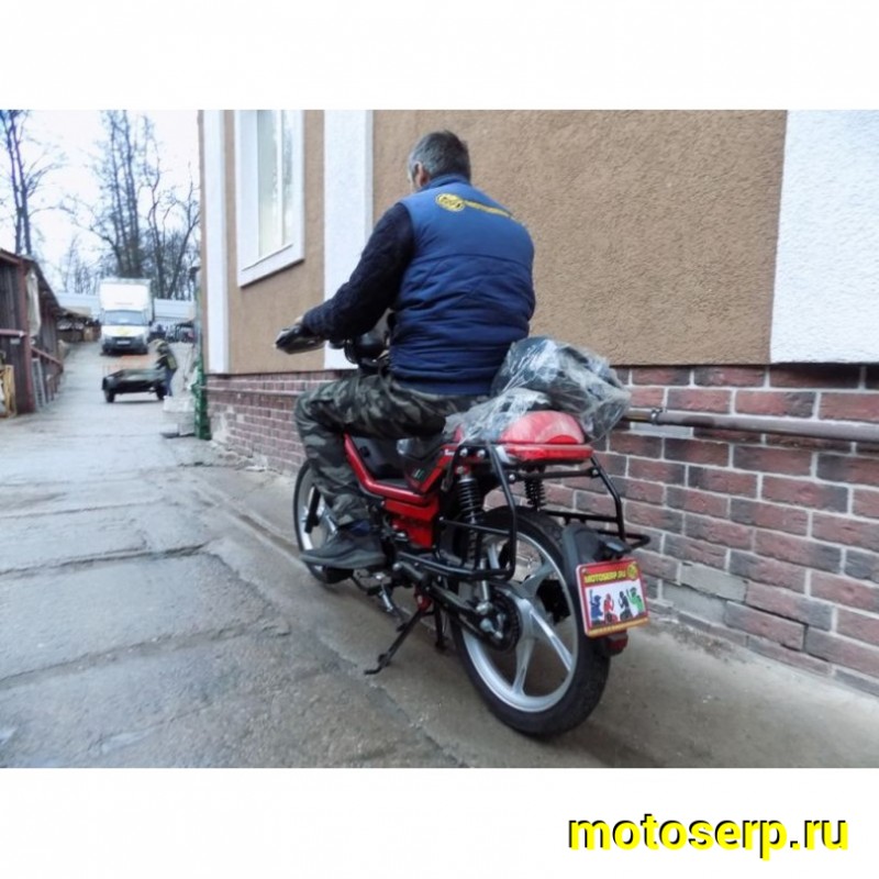Купить  ====Мопед Millennium Delta Tourist-50  4Т; боковые кофры; сидение пассажира, лобовое стекло; усиленная рама. (Бер) (шт) 0110 (ТехМаркет купить с доставкой по Москве и России, цена, технические характеристики, комплектация фото  - motoserp.ru
