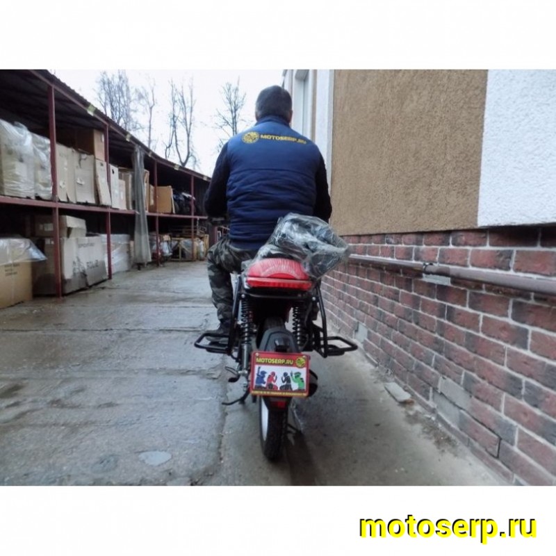 Купить  ====Мопед Millennium Delta Tourist-50  4Т; боковые кофры; сидение пассажира, лобовое стекло; усиленная рама. (Бер) (шт) 0110 (ТехМаркет купить с доставкой по Москве и России, цена, технические характеристики, комплектация фото  - motoserp.ru