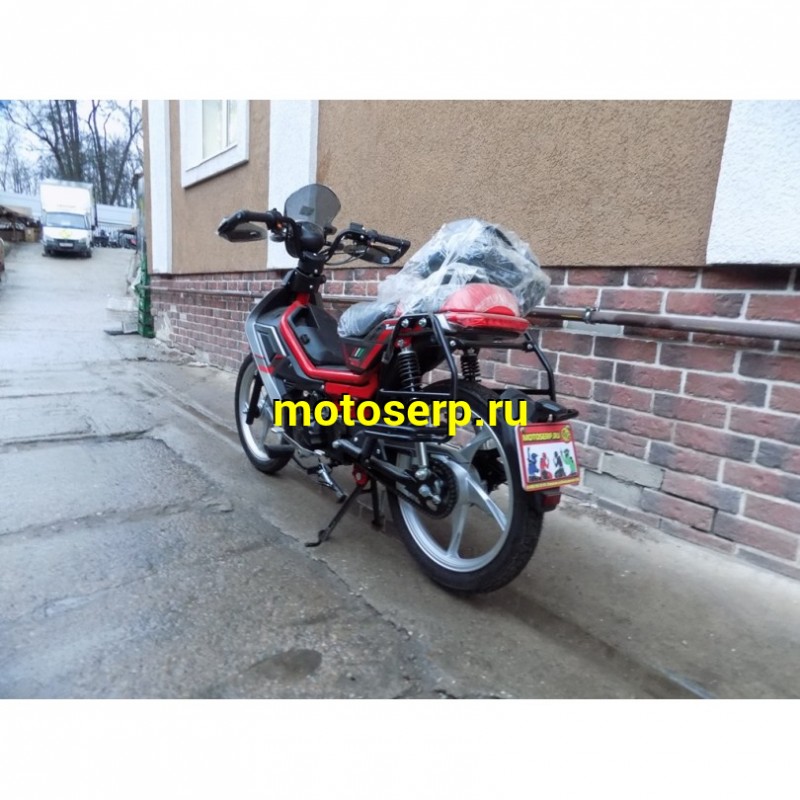 Купить  ====Мопед Millennium Delta Tourist-50  4Т; боковые кофры; сидение пассажира, лобовое стекло; усиленная рама. (Бер) (шт) 0110 (ТехМаркет купить с доставкой по Москве и России, цена, технические характеристики, комплектация фото  - motoserp.ru