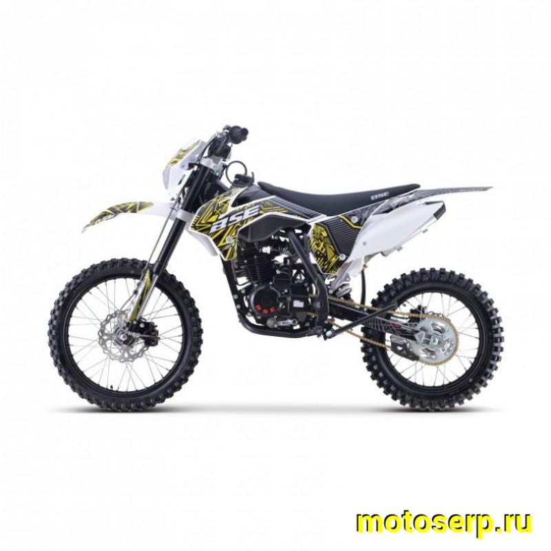 Купить  ====Мотоцикл Кросс/Эндуро BSE Z1 150e 19/16 Zebra Yellow 2.0 (ЧЕРНЫЙ ПЛАСТИК, защита рук, USB зарядка) (шт)   купить с доставкой по Москве и России, цена, технические характеристики, комплектация фото  - motoserp.ru