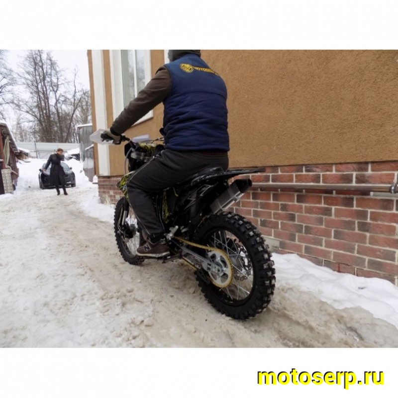 Купить  ====Мотоцикл Кросс/Эндуро BSE Z1 150e 19/16 Zebra Yellow 2.0 (ЧЕРНЫЙ ПЛАСТИК, защита рук, USB зарядка) (шт)   купить с доставкой по Москве и России, цена, технические характеристики, комплектация фото  - motoserp.ru