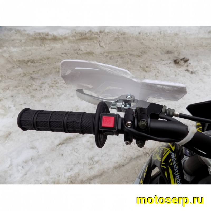 Купить  ====Мотоцикл Кросс/Эндуро BSE Z1 150e 19/16 Zebra Yellow 2.0 (ЧЕРНЫЙ ПЛАСТИК, защита рук, USB зарядка) (шт)   купить с доставкой по Москве и России, цена, технические характеристики, комплектация фото  - motoserp.ru