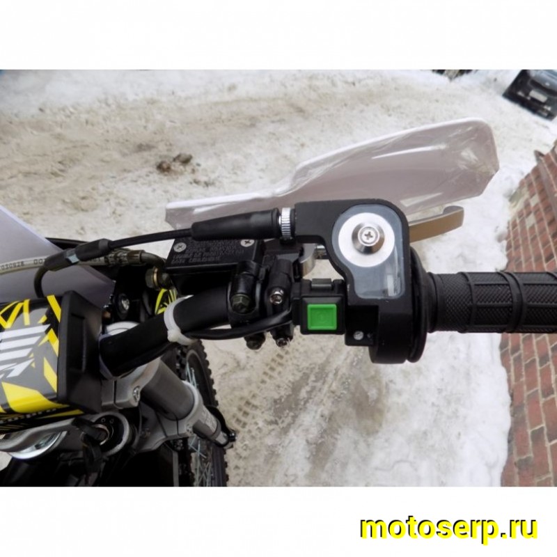 Купить  ====Мотоцикл Кросс/Эндуро BSE Z1 150e 19/16 Zebra Yellow 2.0 (ЧЕРНЫЙ ПЛАСТИК, защита рук, USB зарядка) (шт)   купить с доставкой по Москве и России, цена, технические характеристики, комплектация фото  - motoserp.ru