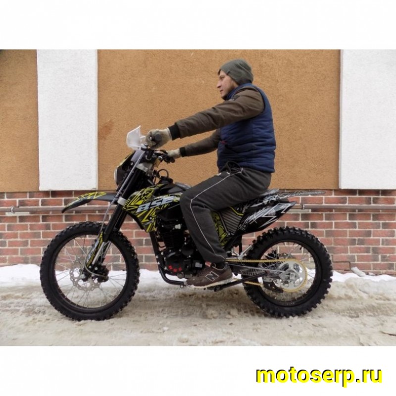 Купить  ====Мотоцикл Кросс/Эндуро BSE Z1 150e 19/16 Zebra Yellow 2.0 (ЧЕРНЫЙ ПЛАСТИК, защита рук, USB зарядка) (шт)   купить с доставкой по Москве и России, цена, технические характеристики, комплектация фото  - motoserp.ru
