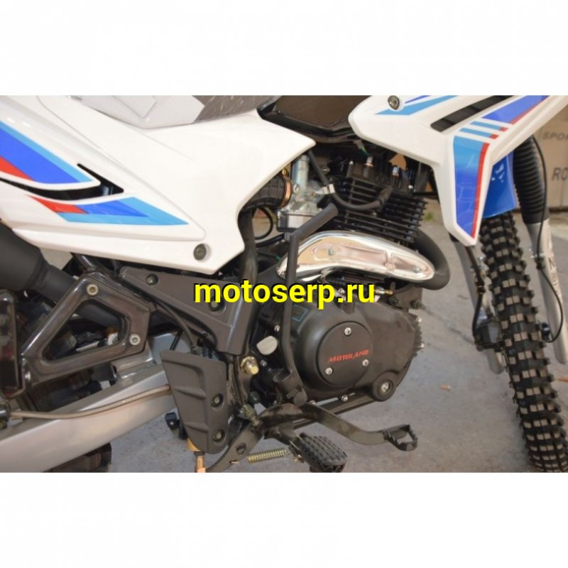 Купить  ====Мотоцикл внедорожный Motoland XR 250 ENDURO 165FMM (ЭПТС), 21/18, с ветровым щитком (Бер) (шт) БЕЛЫЙ (ML 14834 купить с доставкой по Москве и России, цена, технические характеристики, комплектация фото  - motoserp.ru