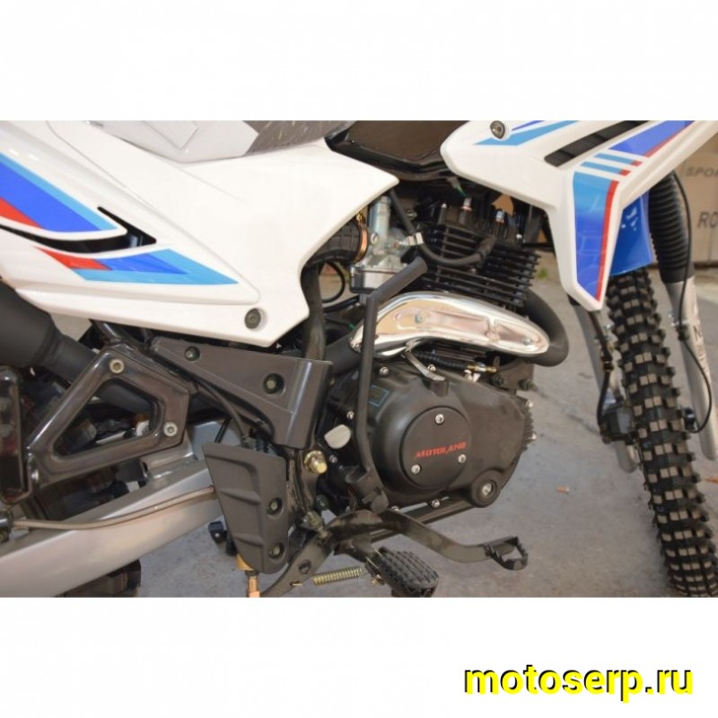Купить  ====Мотоцикл внедорожный Motoland XR 250 ENDURO 165FMM (ЭПТС), 21/18, с ветровым щитком (Бер) (шт) БЕЛЫЙ (ML 14834 купить с доставкой по Москве и России, цена, технические характеристики, комплектация фото  - motoserp.ru