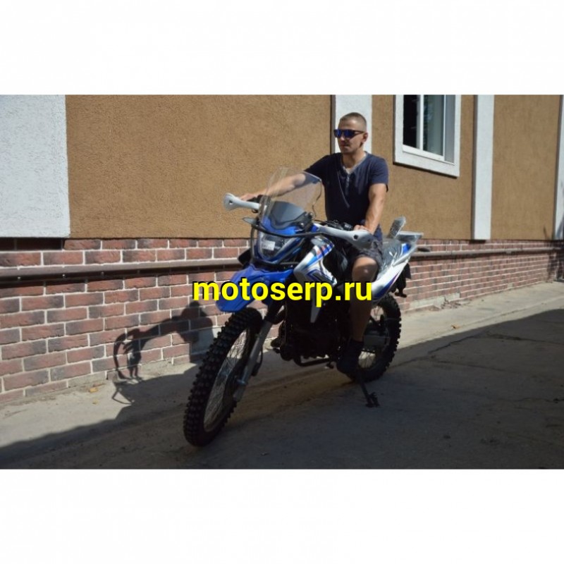 Купить  ====Мотоцикл внедорожный Motoland XR 250 ENDURO 165FMM (ЭПТС), 21/18, с ветровым щитком (Бер) (шт) БЕЛЫЙ (ML 14834 купить с доставкой по Москве и России, цена, технические характеристики, комплектация фото  - motoserp.ru