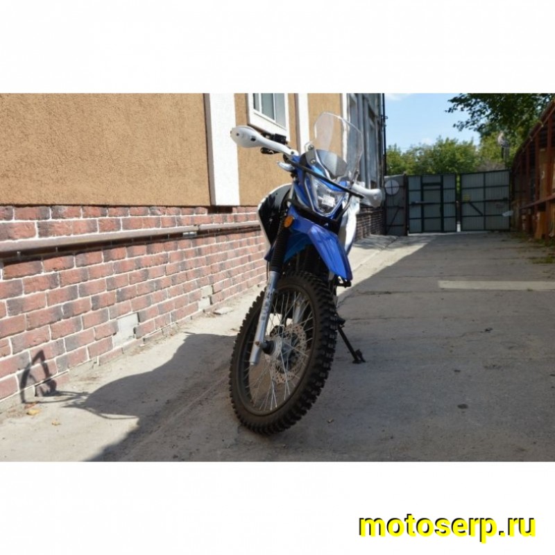 Купить  ====Мотоцикл внедорожный Motoland XR 250 ENDURO 165FMM (ЭПТС), 21/18, с ветровым щитком (Бер) (шт) БЕЛЫЙ (ML 14834 купить с доставкой по Москве и России, цена, технические характеристики, комплектация фото  - motoserp.ru