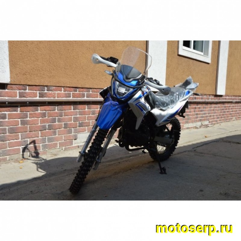 Купить  ====Мотоцикл внедорожный Motoland XR 250 ENDURO 165FMM (ЭПТС), 21/18, с ветровым щитком (Бер) (шт) БЕЛЫЙ (ML 14834 купить с доставкой по Москве и России, цена, технические характеристики, комплектация фото  - motoserp.ru