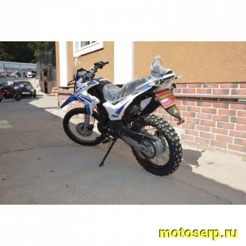 Купить  ====Мотоцикл внедорожный Motoland XR 250 ENDURO 165FMM (ЭПТС), 21/18, с ветровым щитком (Бер) (шт) БЕЛЫЙ (ML 14834 купить с доставкой по Москве и России, цена, технические характеристики, комплектация фото  - motoserp.ru