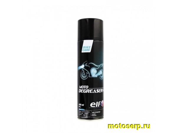 Купить  Очиститель цепи ELF MOTO DEGREASER+ 12B04L 400ml (шт) (DELI купить с доставкой по Москве и России, цена, технические характеристики, комплектация фото  - motoserp.ru