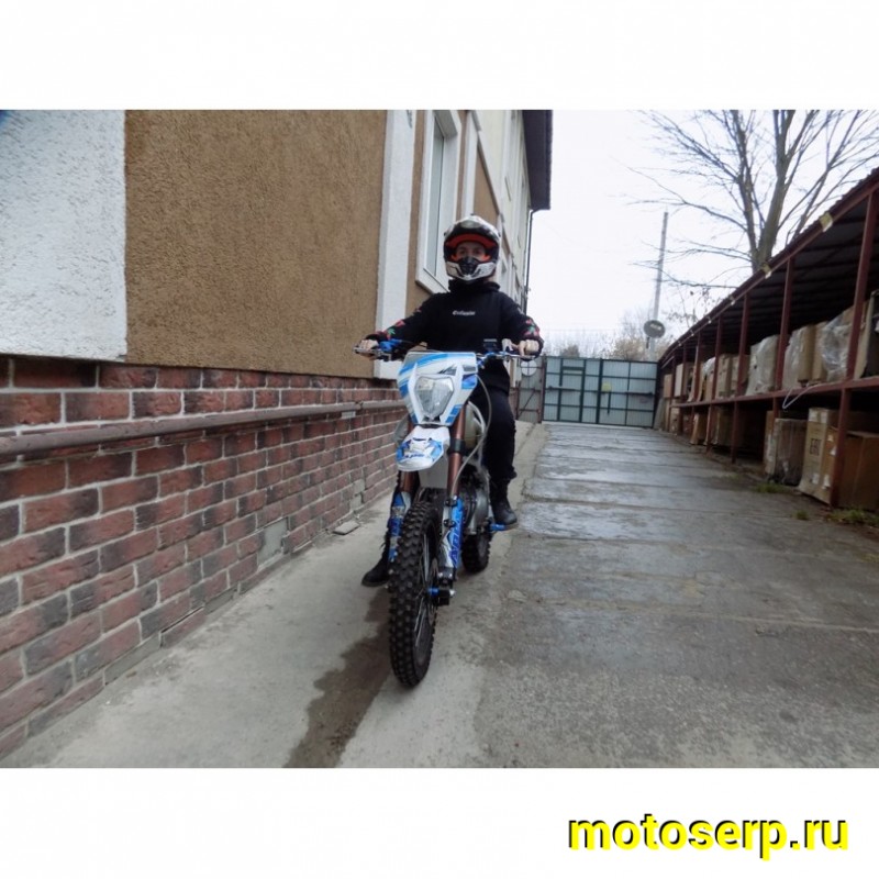 Купить  ====Питбайк Motoland APEX 125 Е (спортинв), 125сс, 17/14", Синий  (шт) (ML 15294 купить с доставкой по Москве и России, цена, технические характеристики, комплектация фото  - motoserp.ru