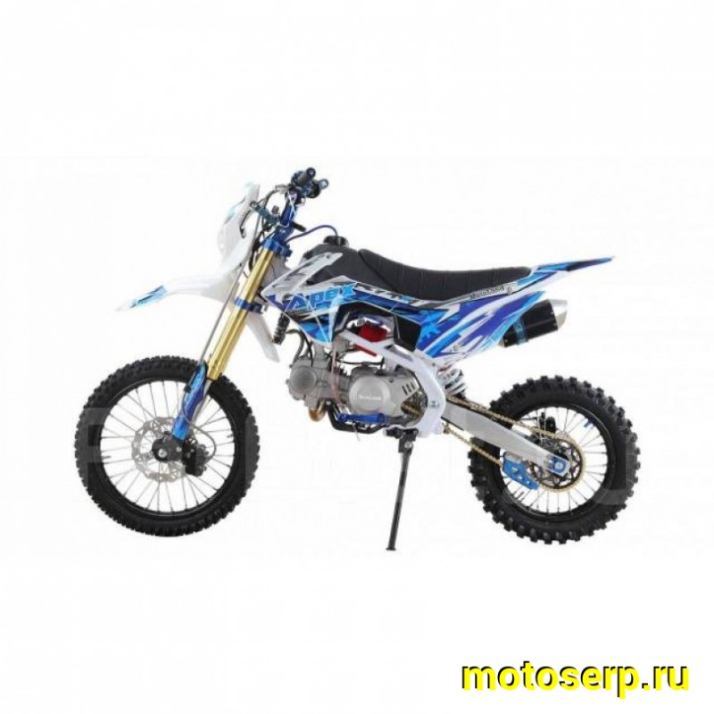 Купить  ====Питбайк Motoland APEX 125 Е (спортинв), 125сс, 17/14", Синий  (шт) (ML 15294 купить с доставкой по Москве и России, цена, технические характеристики, комплектация фото  - motoserp.ru