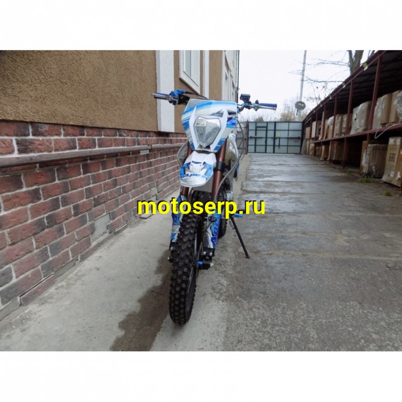 Купить  Питбайк Motoland APEX 125 Е (спортинв), 125сс, 17/14", Синий  (шт) (ML 15294 купить с доставкой по Москве и России, цена, технические характеристики, комплектация фото  - motoserp.ru