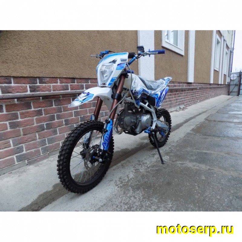Купить  ====Питбайк Motoland APEX 125 Е (спортинв), 125сс, 17/14", Синий  (шт) (ML 15294 купить с доставкой по Москве и России, цена, технические характеристики, комплектация фото  - motoserp.ru