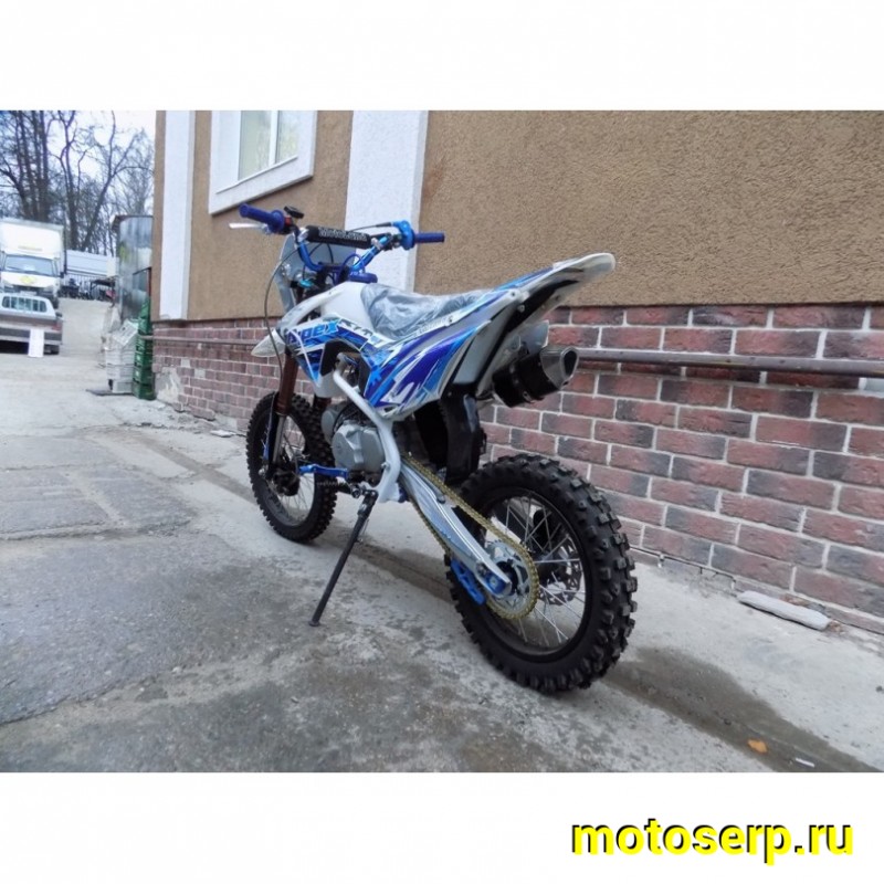 Купить  ====Питбайк Motoland APEX 125 Е (спортинв), 125сс, 17/14", Синий  (шт) (ML 15294 купить с доставкой по Москве и России, цена, технические характеристики, комплектация фото  - motoserp.ru