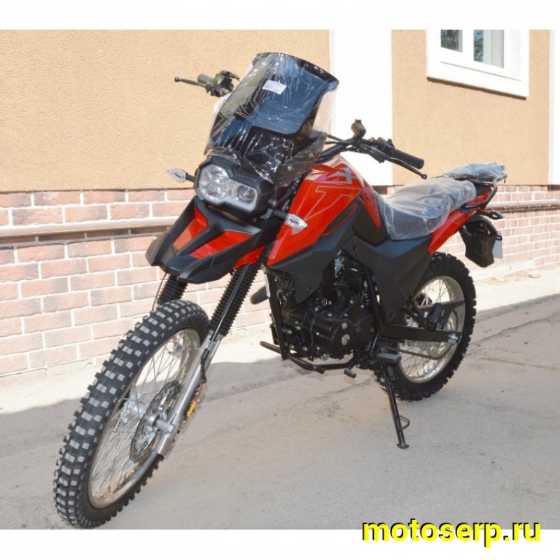 Купить  ====Мотоцикл внедорожный ММ FIREGUARD 200 Тур-эндуро (ЭПТС) 200cc, 5МКПП, возд. охл., балан. вал., карбюр., кол. 21/18 (шт) купить с доставкой по Москве и России, цена, технические характеристики, комплектация фото  - motoserp.ru