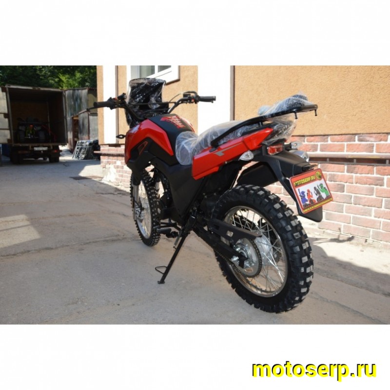 Купить  ====Мотоцикл внедорожный ММ FIREGUARD 200 Тур-эндуро (ЭПТС) 200cc, 5МКПП, возд. охл., балан. вал., карбюр., кол. 21/18 (шт) купить с доставкой по Москве и России, цена, технические характеристики, комплектация фото  - motoserp.ru