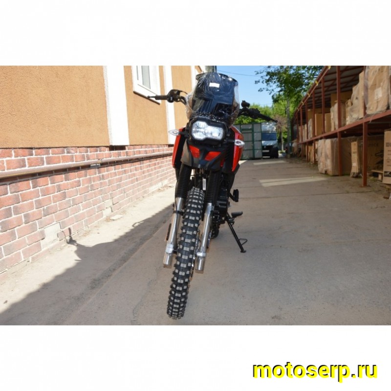 Купить  ====Мотоцикл внедорожный ММ FIREGUARD 200 Тур-эндуро (ЭПТС) 200cc, 5МКПП, возд. охл., балан. вал., карбюр., кол. 21/18 (шт) купить с доставкой по Москве и России, цена, технические характеристики, комплектация фото  - motoserp.ru