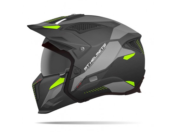 Купить  Шлем открытый байк MT TR902XSV STREETFIGHTER SV ST-19X B2 MATT GREY (XS) (шт) (0 купить с доставкой по Москве и России, цена, технические характеристики, комплектация фото  - motoserp.ru