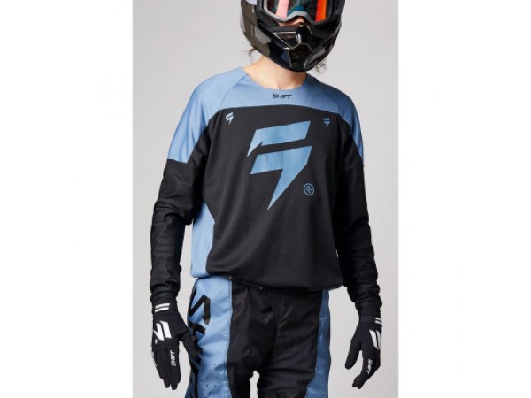 Купить  Джерси (футболка для мотокросса) Shift White Label Trac Jersey р-р. XXL (Overdyed, 2021)  (шт) (0 купить с доставкой по Москве и России, цена, технические характеристики, комплектация фото  - motoserp.ru