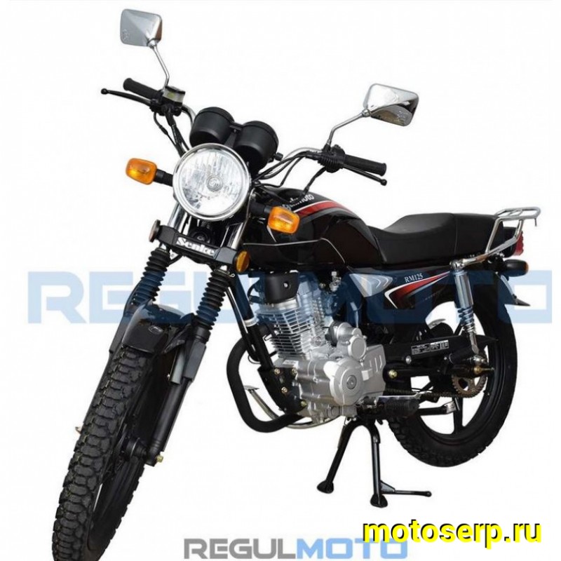 Купить  Мотоцикл Regulmoto RM 125  18/18" ПТС, 5пер. балансир, диск/бар  (шт) купить с доставкой по Москве и России, цена, технические характеристики, комплектация фото  - motoserp.ru