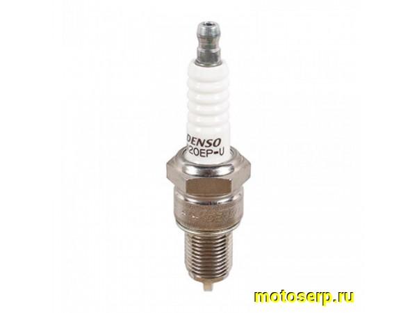 Купить  Свеча зажигания ( 6) DENSO W20EP-U (JAP) (Аналог NGK BP6ES) (шт) (MD 00009789  	 купить с доставкой по Москве и России, цена, технические характеристики, комплектация фото  - motoserp.ru